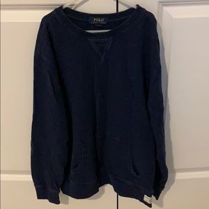 girls dark blue sweatshirt from polo ralph lauren